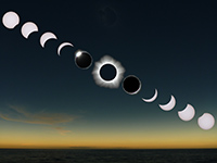 Total Solar Eclipse 2012 Sequence